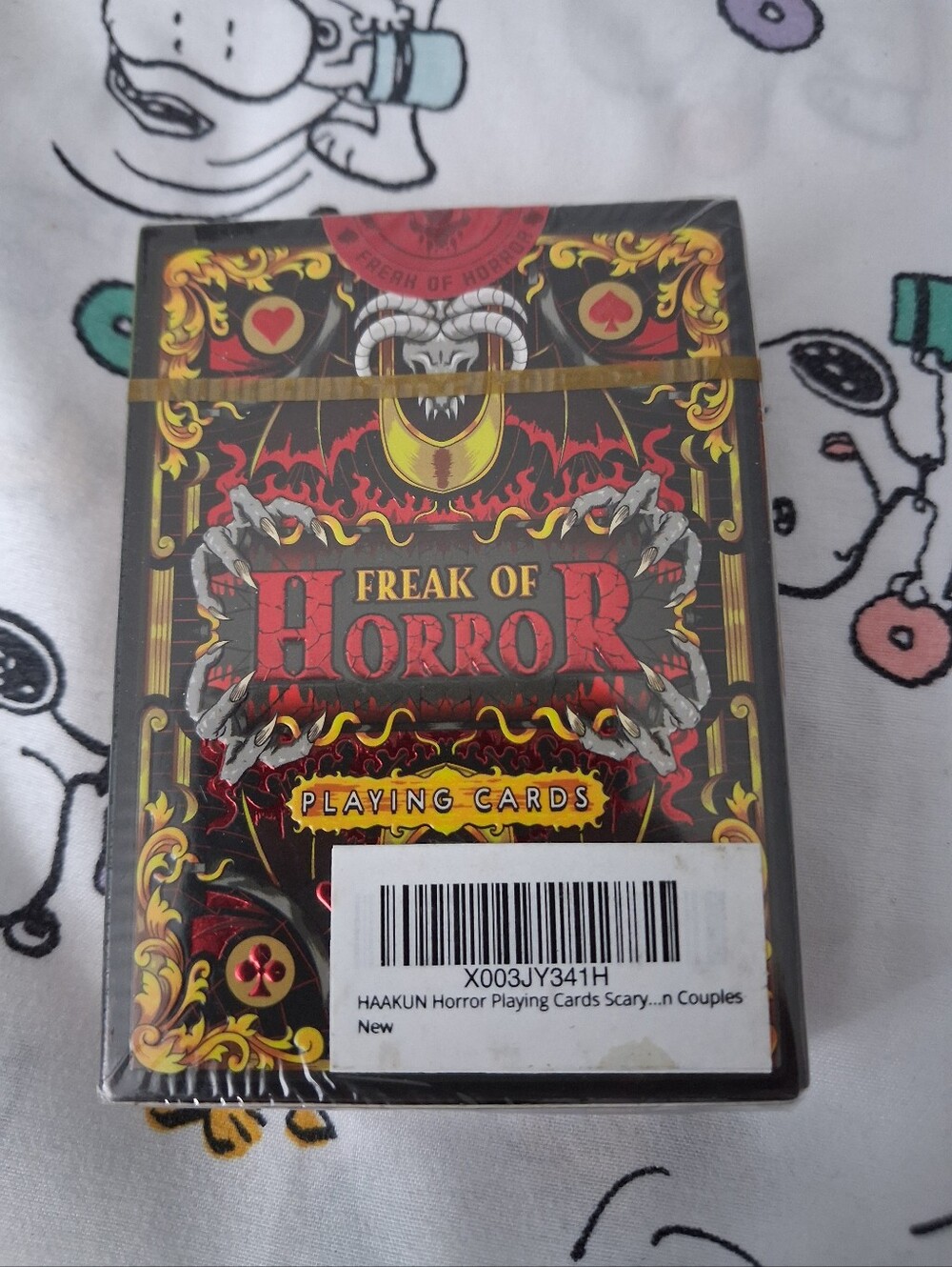 Haakun Freak Of Horror Playing Cards
